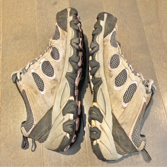 MERRELL Outdoor Hiking Grey & Pink Sneakers Trainers Winter Shoes Women US 7. - Picture 10 of 12